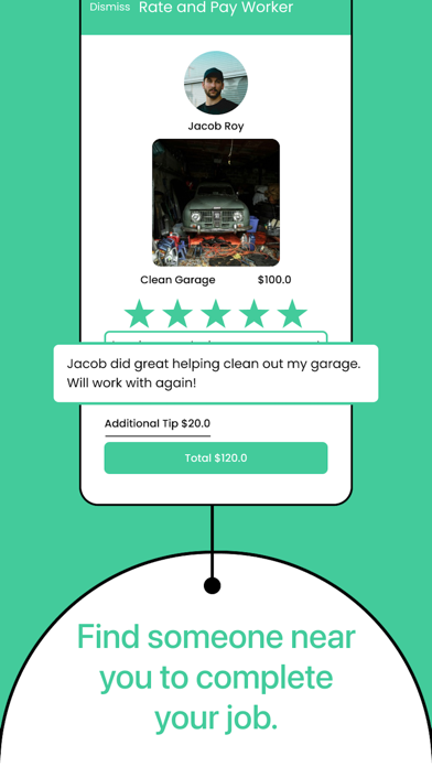 The OddJobs App Screenshot