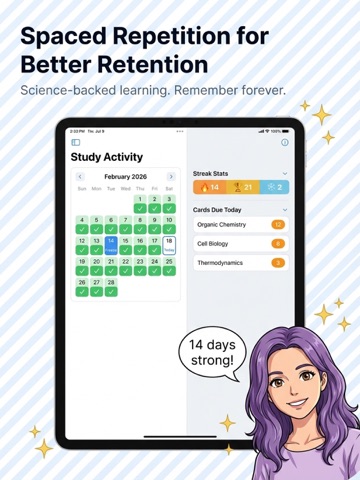 StudyLiz: Study Guide Maker iPad screenshot