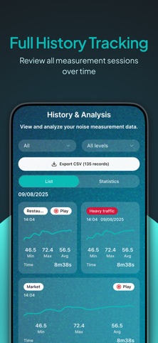 Noise Measurement screenshot