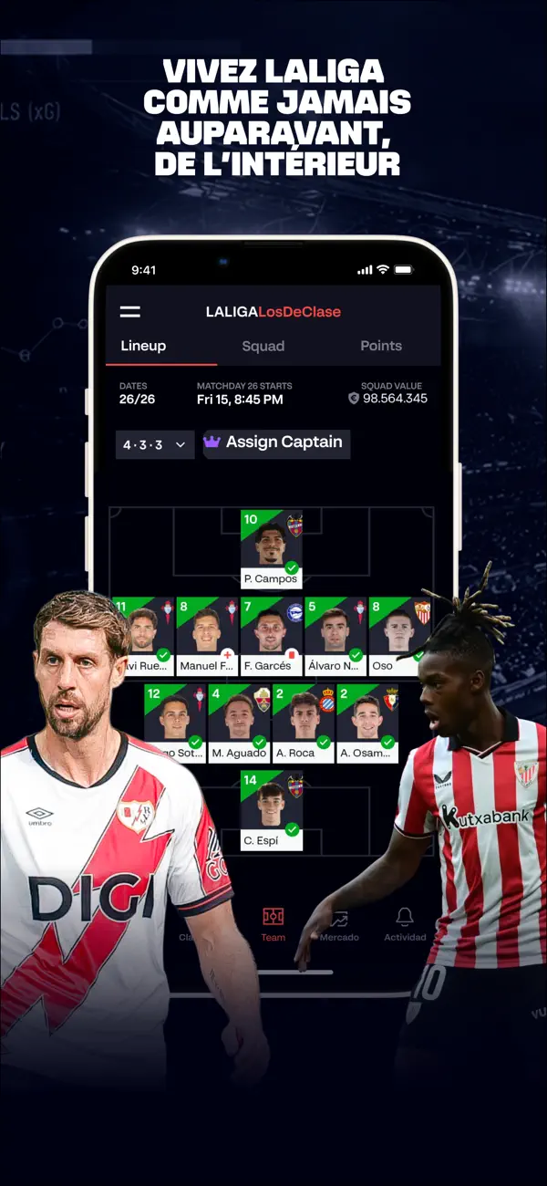 Screenshot #2 pour LALIGA FANTASY: Foot Manager