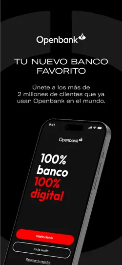 Captura de pantalla de Openbank México en iPhone 1