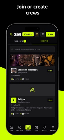 Bladefeed screenshot