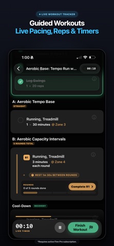 Finn - AI Workout Planner Screenshot 2 of 5