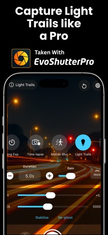 EvoShutter Pro: Long Exposure screenshot