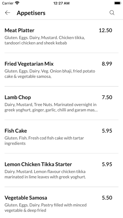 Fusion Restaurant. Screenshot
