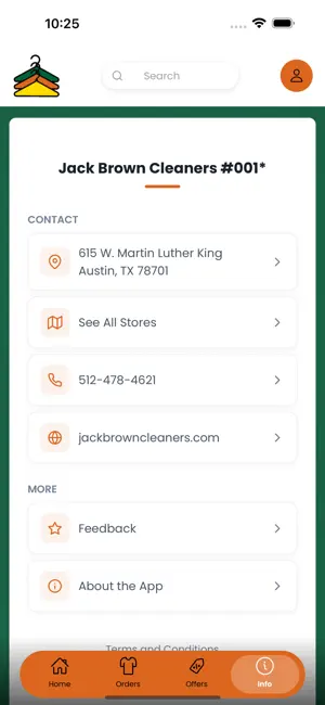 Jack Brown Cleaners screenshot 3