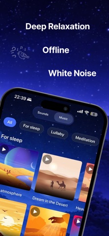 Sleep Sounds, White Noise Screenshot 2 of 9