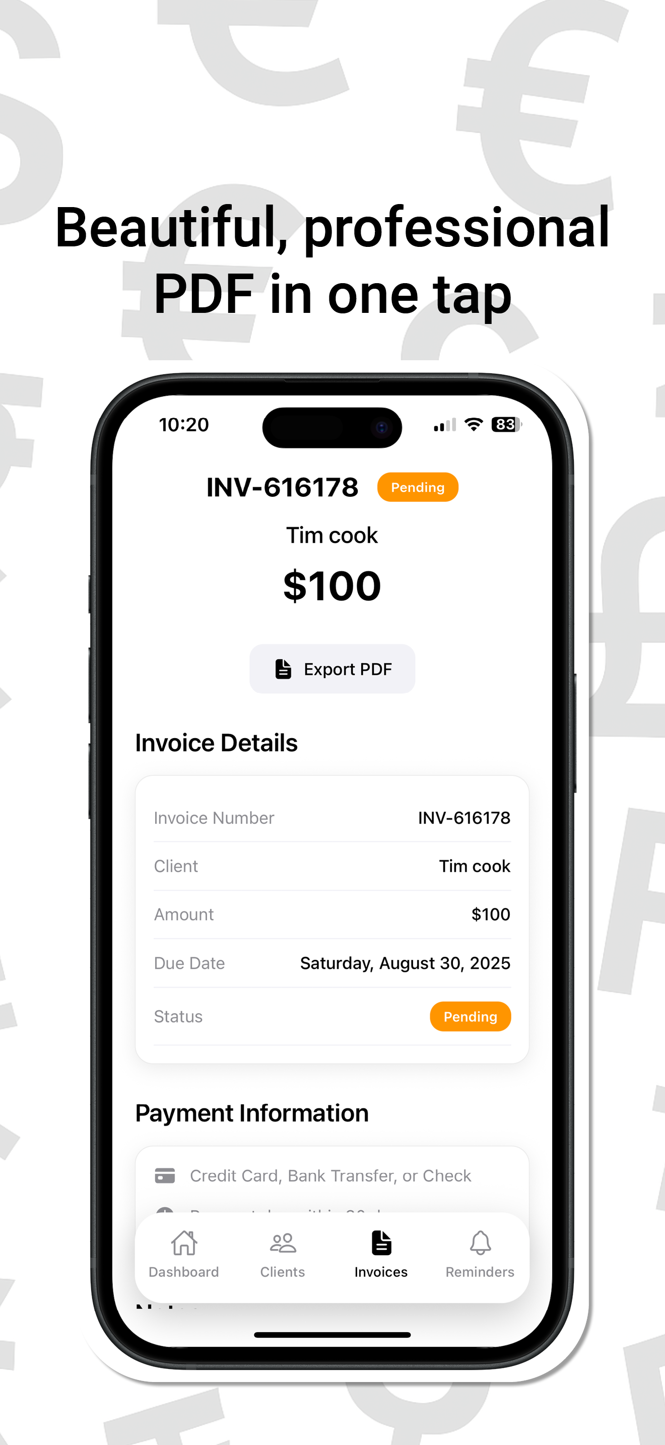 ClientPay - Invoice Tracker screenshot 7