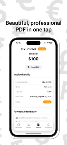 ClientPay - Invoice Tracker Screenshot 7 of 9