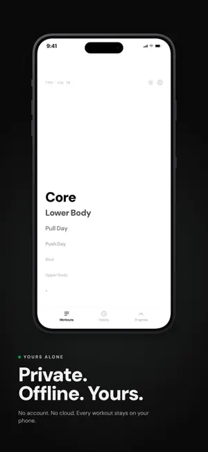 Minimalist Workout screenshot 2