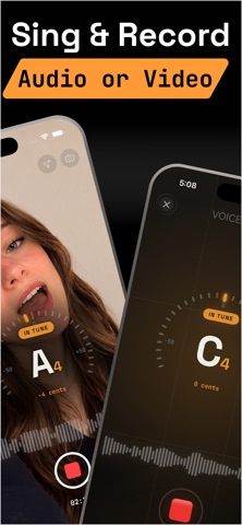 Voice Tune - Auto Recorder iPhone screenshot