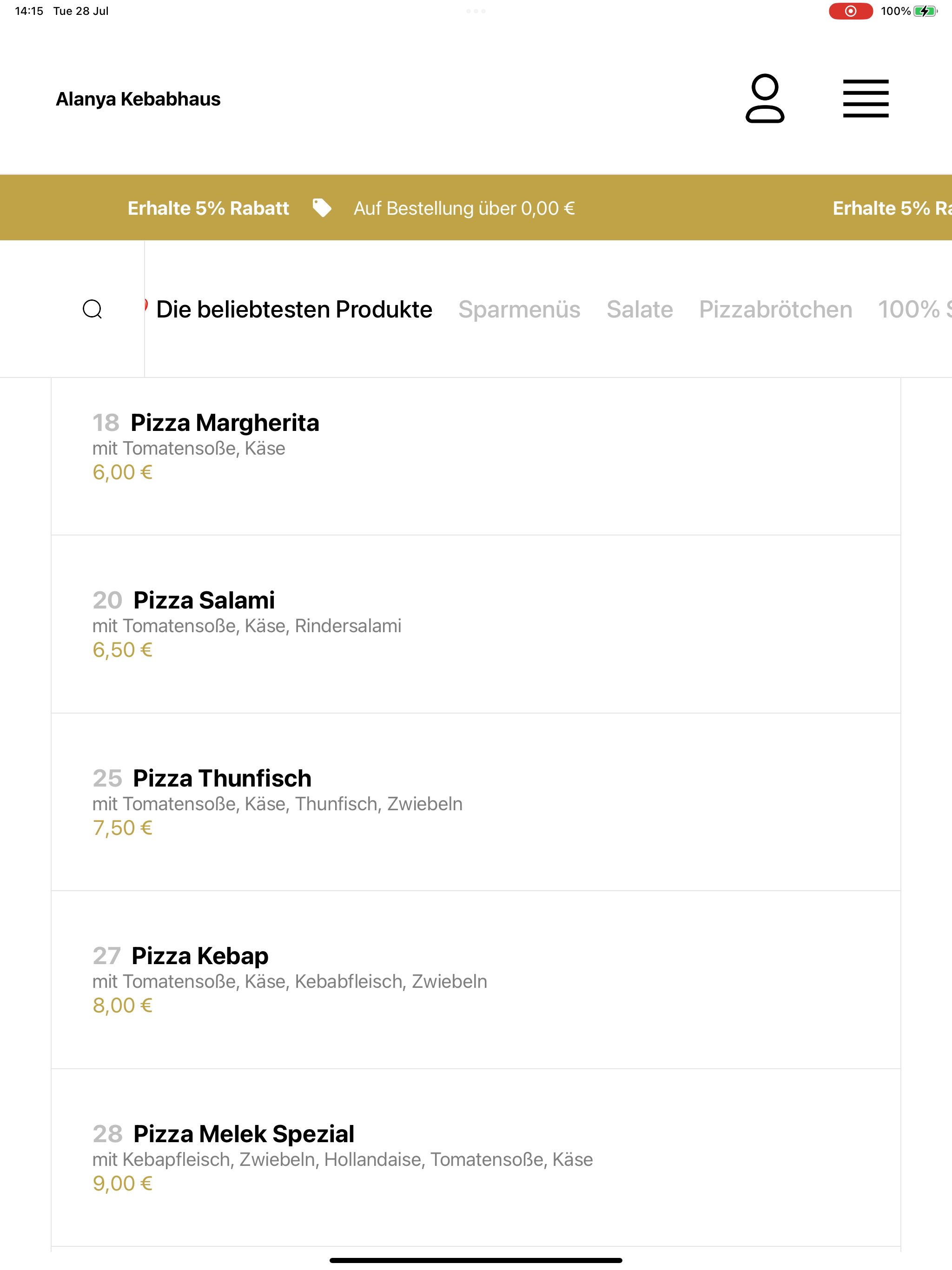 Alanya Kebabhaus screenshot 7