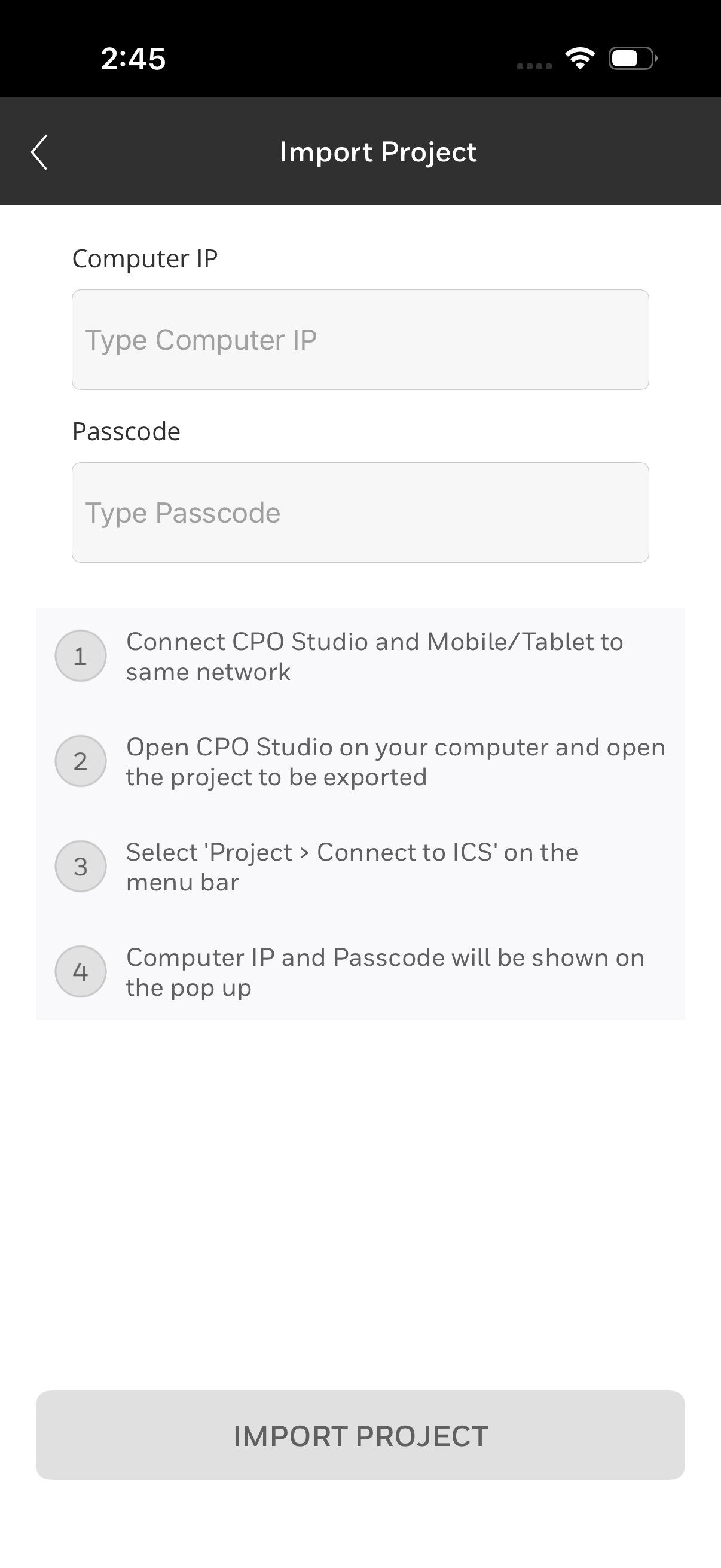 Honeywell ICS screenshot 6