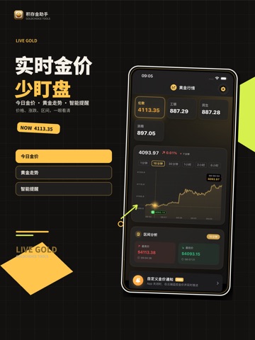 积存金助手 - 黄金/伦敦金价格查询