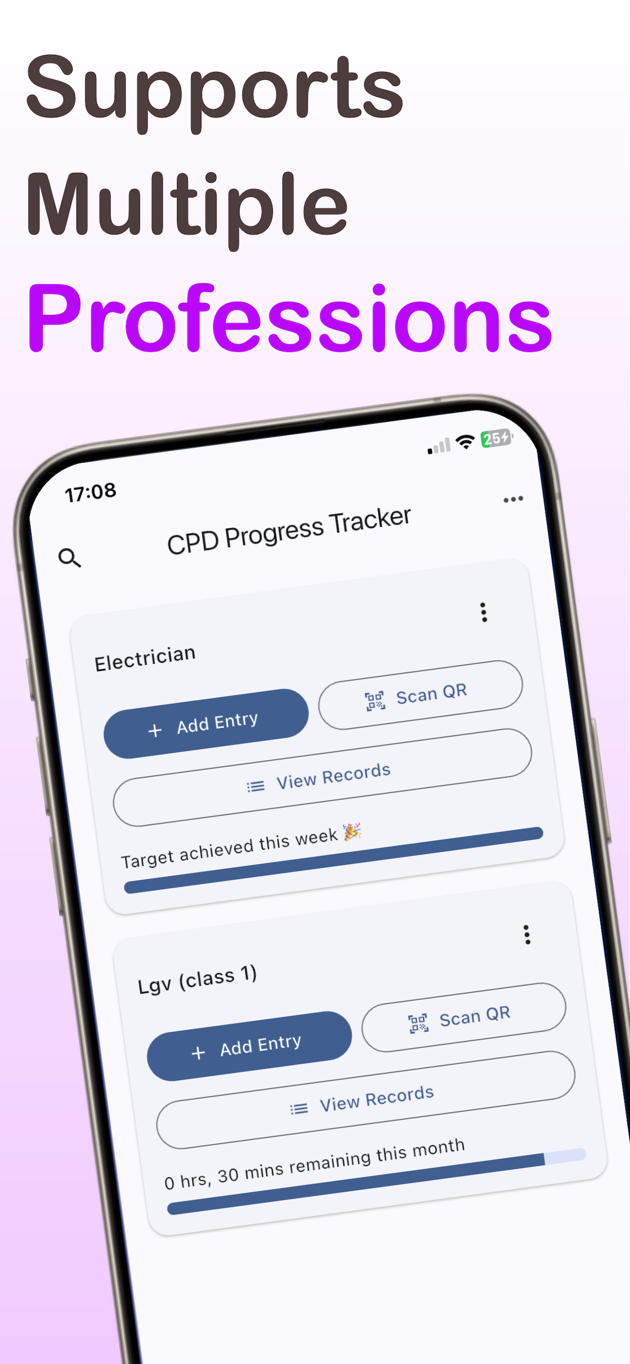 CPD Progress Tracker screenshot 5