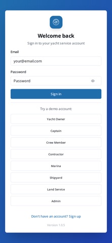 Yacht Service Network Screenshot 6 of 6