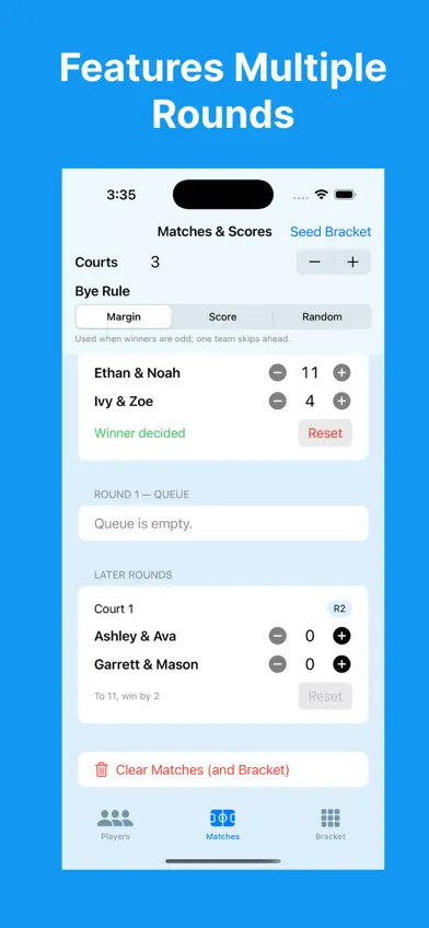 Pickleball Match Organizer screenshot 3