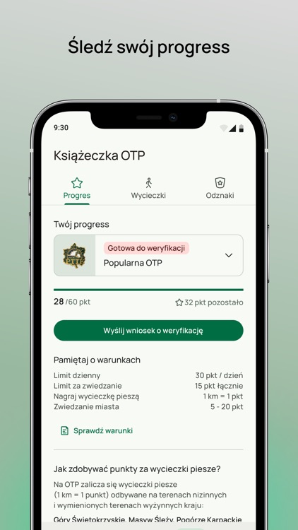 Odznaka Turystyki Pieszej PTTK screenshot-5
