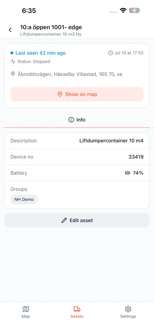 Screenshot #3 pour Postrack Mobile