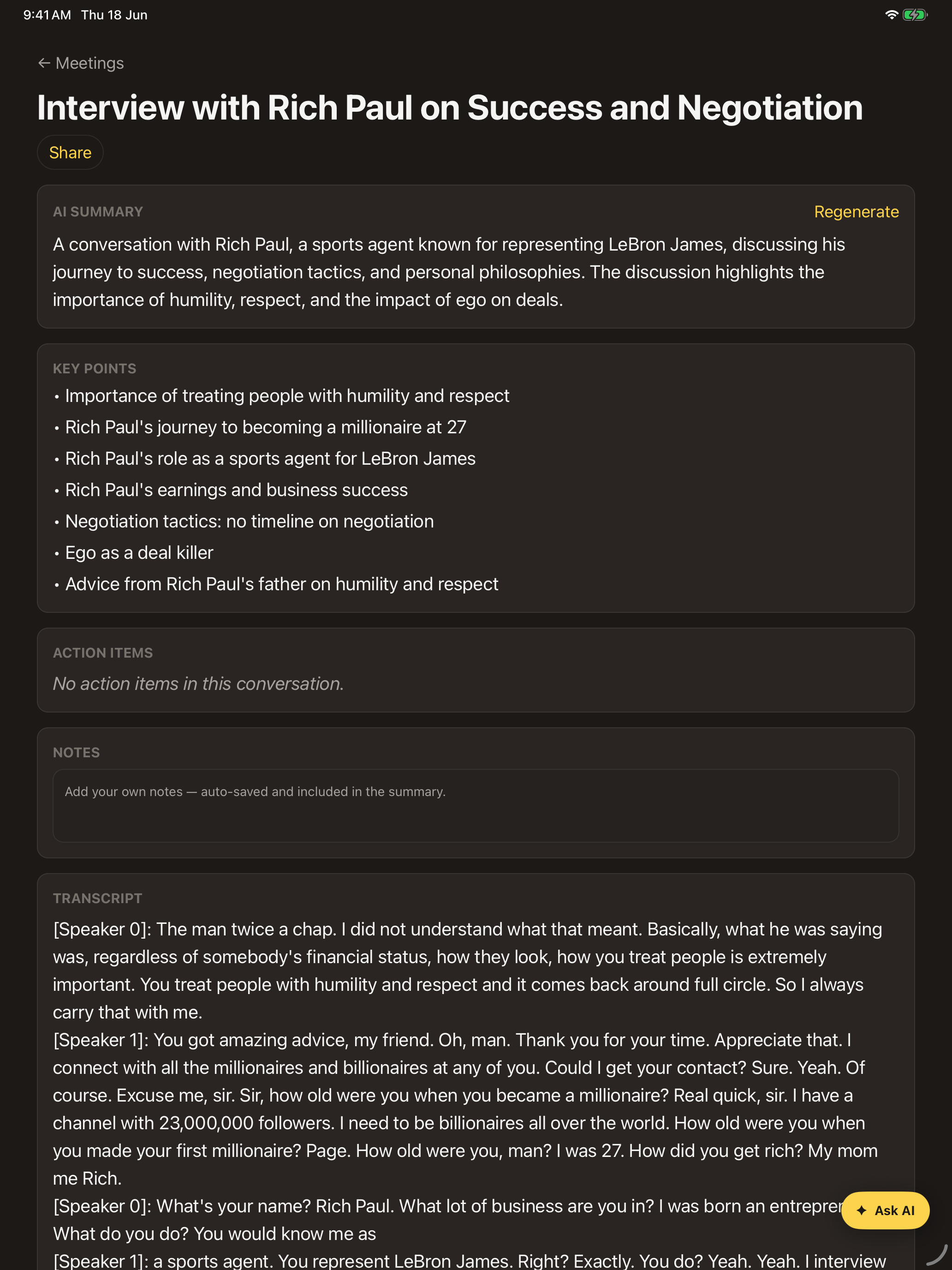 Notesy: AI-Note Taker