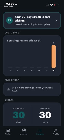 Vapeless: Quit Vaping Tracker screenshot