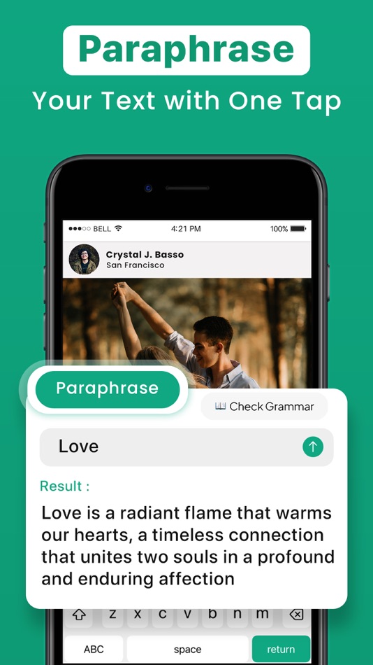 #6. AI Keyboard - Grammar Check (iOS) By: Pixelab LLC