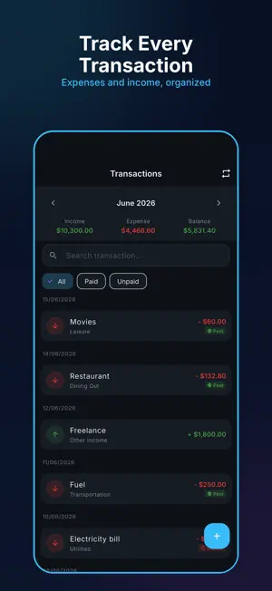 Despesas: Expense Tracker screenshot 2