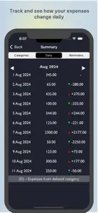 Monthly Expenses Lite: Tracker screenshot #5 for iPhone