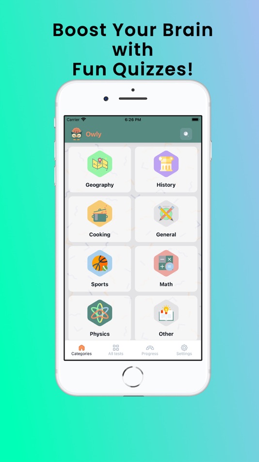 #1. Owly Tests (iOS) 由: Ivan Solianyk