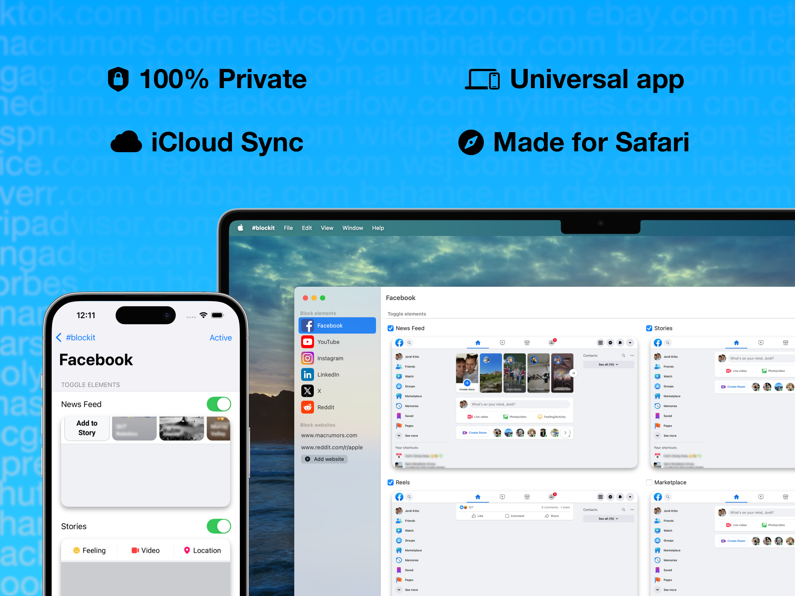 #blockit: Block distractions