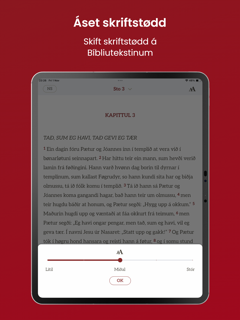 Bíbliuappin screenshot 7