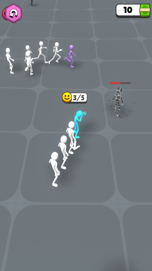 #1. Crowd Rush Idle (iOS) 由: Murat Isci