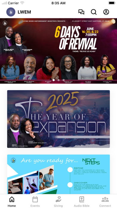 Living Word Empowerment Min. app screenshot