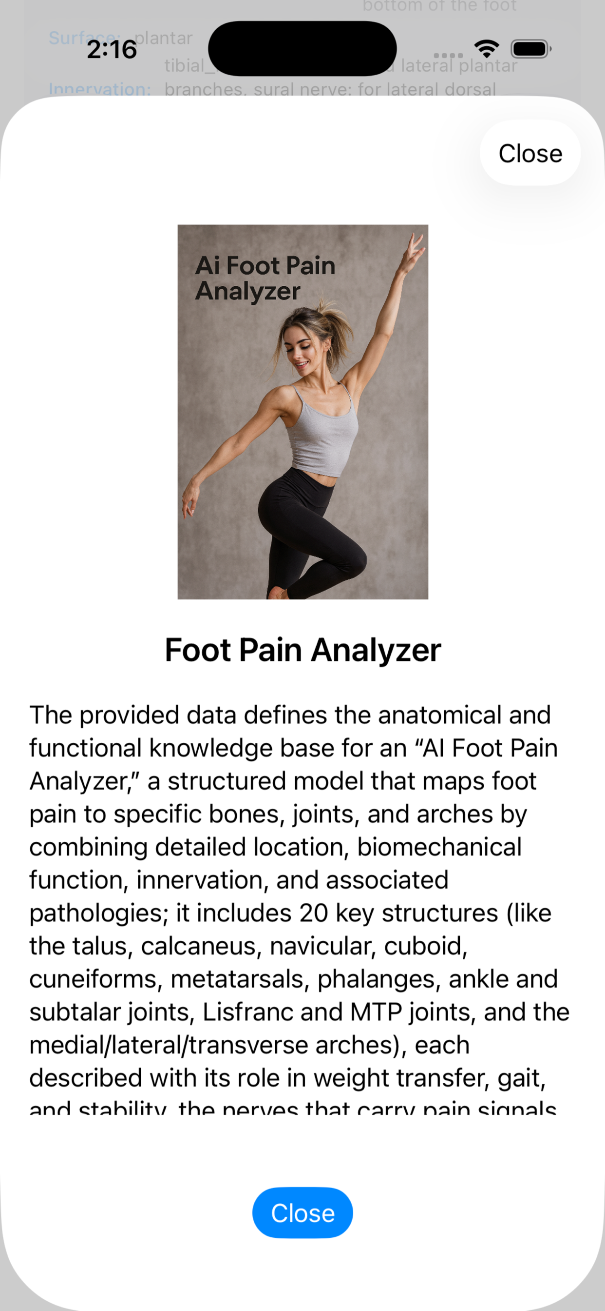 Ai Foot Pain Analyzer