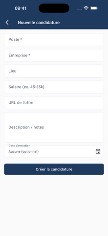 PistEmploi - Candidatures screenshot