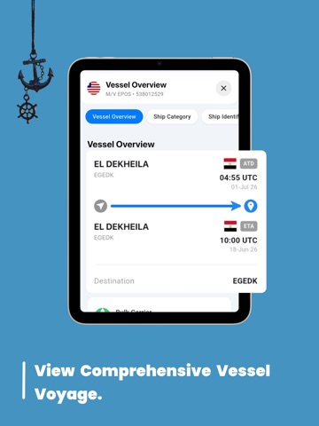 Marine Radar: Ship Tracking iPad screenshot