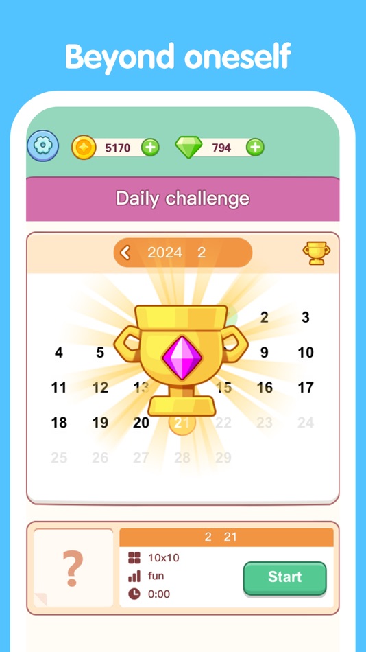 #3. Digtial Nonogram: color logic (iOS) Podle: BigJoy