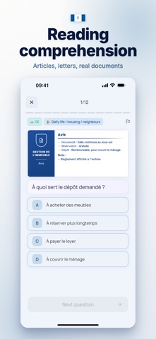 TCF Québec & TEFAQ Prep Screenshot 2 of 6