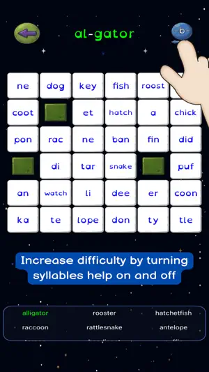 Syllable Word Search screenshot 3