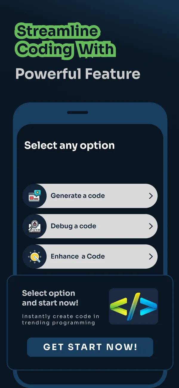 #3. AI Code Generator: Code Editor (iOS) Ved: Fordnine