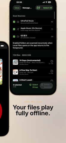 UltraPod: Music Player Screenshot 3 of 8