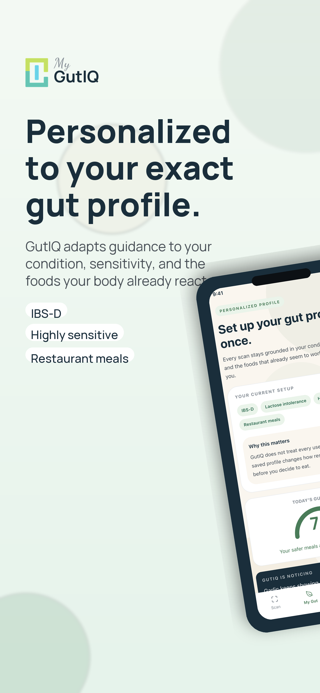 My GutIQ: Food Scanner