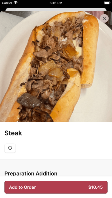 Alfredo's Pizza To Go iPhone screenshot 4 - Food & Drink app