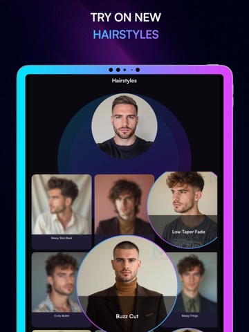 Model Face AI iPad screenshot