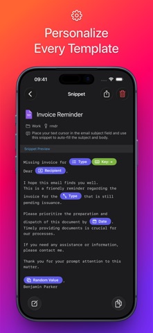 Snippety - Snippets Manager Screenshot 4 of 6