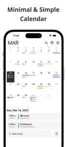 minical - Planner & Calendar screenshot #2 for iPhone