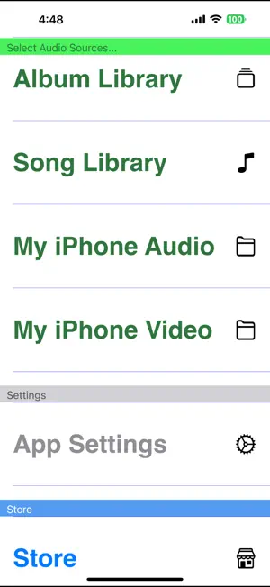 AudioFinder screenshot 1