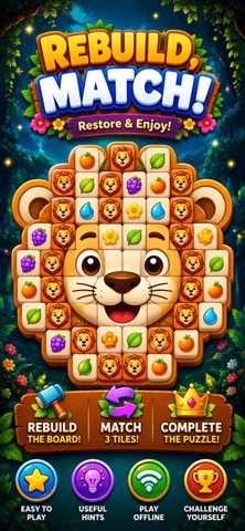 Tri Match: Tile Puzzle Screenshot 5 of 6