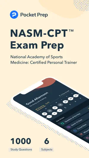 Pocket Prep NASM CPT 2026 screenshot 1