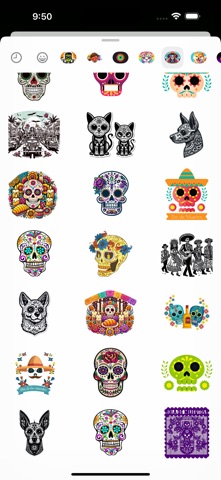 Dia de Muertos Stickers screenshot
